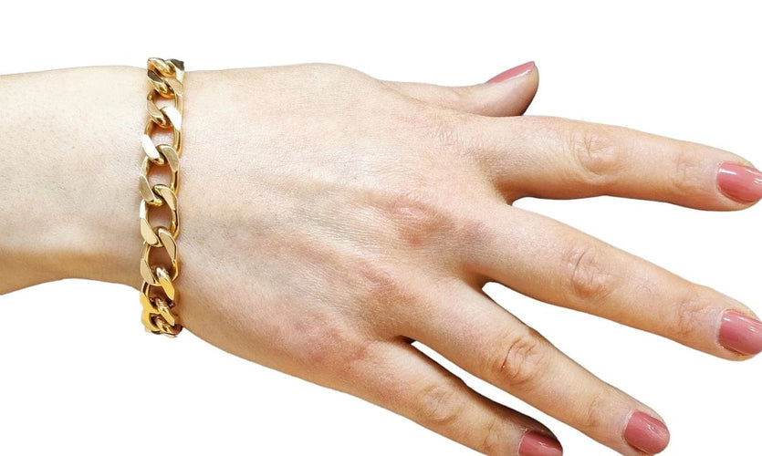 Bracelet Bracelet gourmette en or 18 carats 58 Facettes 461/2