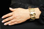 Bracelet Bracelet années 1970 en or jaune 18K 58 Facettes RA/115
