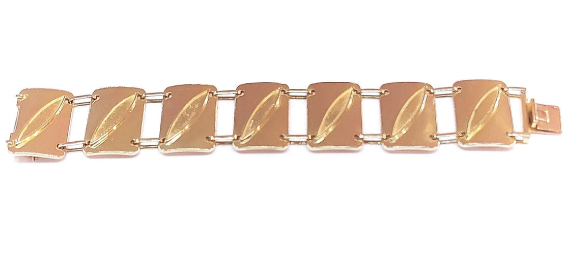Bracelet Bracelet années 1970 en or jaune 18K 58 Facettes RA/115