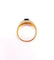 Bague 51 Bague jonc en or 18K saphir et diamants 58 Facettes CHOM.S