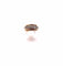 Bague 54 Bague rétro en or rose 18k avec 6 diamants 58 Facettes Bag.rail50.818