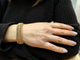 Bracelet Bracelet semi-rigide en or 18K 750‰ 58 Facettes Brac.Entrelac916