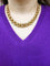 Collier Collier en or jaune 18K (750‰) à anneaux ronds 58 Facettes COLL.MSIF-987