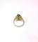 Bague 55 Bague en or jaune 18K émeraude 2,30 ct et diamants 58 Facettes Bag.Em.Ep.FA.25