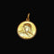 Pendentif Médaille Vierge - Pendentif en or jaune 18K 58 Facettes Med.Vierge.1034