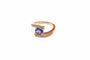 Bague 54 Bague saphir et diamants en or jaune 18K 58 Facettes Bag.Pce.Sa.FA.39