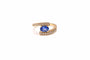 Bague 54 Bague saphir et diamants en or jaune 18K 58 Facettes Bag.Pce.Sa.FA.39