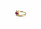 Bague 54 Bague rubis et diamants en or jaune 18K 58 Facettes Bag.cx.rub.FA.50