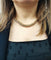 Collier Collier maille palmier en chute en or jaune 18K 58 Facettes COL.PALM.AR.1293