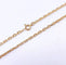 Collier Chaîne maille forçat diamantée en or jaune 18K, 60 cm 58 Facettes CH.COU.1583-60cm