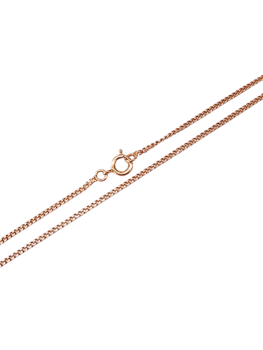 Collier Chaîne maille gourmette 60 cm en or jaune 18K 58 Facettes CH.GOURM.793.4