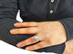 Bague 55 Bague jonc bandeau en or blanc 18K et diamants 58 Facettes BAG.TIGRE-1103