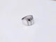 Bague 55 Bague jonc bandeau en or blanc 18K et diamants 58 Facettes BAG.TIGRE-1103
