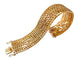 Bracelet Bracelet manchette en or jaune 18 carats 58 Facettes Brac.manch-1644