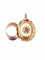 Pendentif Médaillon ouvrant en or jaune 18K avec perle 58 Facettes Med.1676.2