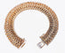 Bracelet Bracelet en or jaune 18 carats, maille anneaux entrelacés 58 Facettes BRA.sponge.263