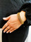 Bracelet Bracelet en or jaune 18 carats, maille anneaux entrelacés 58 Facettes BRA.sponge.263