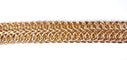 Bracelet Bracelet en or jaune 18 carats, maille anneaux entrelacés 58 Facettes BRA.sponge.263
