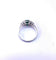Bague 55 Bague en or blanc 18K avec émeraude et diamants 58 Facettes Bag.Emr.FA.32