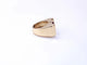 Bague 51 Bague tank en or jaune 18K sertie d’un rubis synthétique 58 Facettes Ba.Tank.RuSy1725