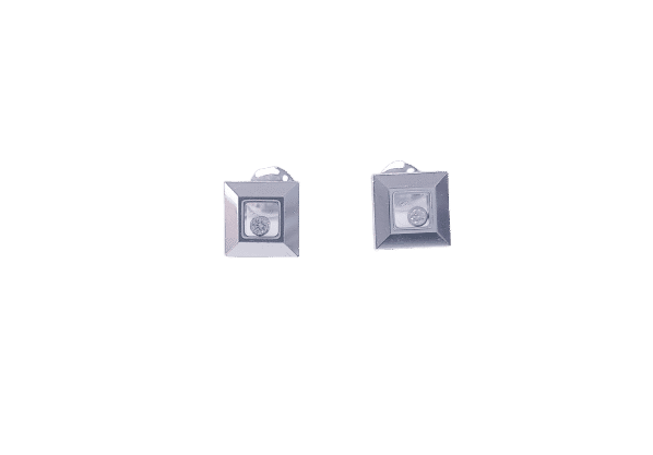 Boucles d'oreilles Chopard Happy Diamonds - Boucles d’oreilles en or blanc 18K et diamants 58 Facettes CHOP-DV.51