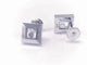 Boucles d'oreilles Chopard Happy Diamonds - Boucles d’oreilles en or blanc 18K et diamants 58 Facettes CHOP-DV.51
