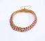 Bracelet Bracelet maille américaine en or jaune 18K 58 Facettes BRAC.US-1810.8