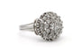 Bague 63 Années 50 - Bague en or blanc et diamants 58 Facettes 23281