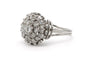 Bague 63 Années 50 - Bague en or blanc et diamants 58 Facettes 23281