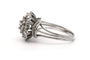 Bague 63 Années 50 - Bague en or blanc et diamants 58 Facettes 23281