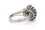 Bague 63 Années 50 - Bague en or blanc et diamants 58 Facettes 23281