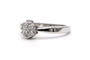 Bague 51 Bague contemporaine en or blanc et diamants 58 Facettes 23255