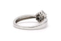Bague 51 Bague contemporaine en or blanc et diamants 58 Facettes 23255