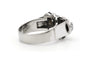 Bague 55 Art déco - Bague en or blanc et diamants 58 Facettes 23294