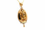 Pendentif Napoléon III - Pendentif en or jaune 18 carats et perles 58 Facettes 23350