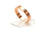 Bague 56 Cartier Love - Bague en or rose 18 carats et diamant brillant 58 Facettes 23266