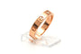 Bague 56 Cartier Love - Bague en or rose 18 carats et diamant brillant 58 Facettes 23266