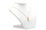 Pendentif Pendentif contemporain en or jaune 14 carats, nacre et diamants 58 Facettes B800