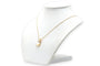 Pendentif Pendentif contemporain en or jaune 14 carats, nacre et diamants 58 Facettes B800