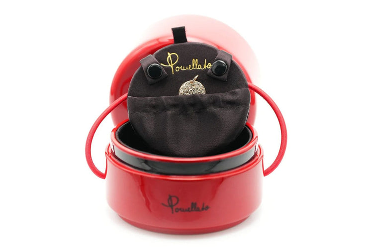 Pendentif Pomellato - Pendentif contemporain en or rose 18 carats et diamants cognac 58 Facettes DEP-BLAN