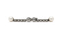 Boucles d'oreilles Art Déco - Boucles d’oreilles en or blanc 18 carats, perles et diamants taille rose 58 Facettes B808