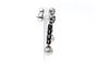 Boucles d'oreilles Art Déco - Boucles d’oreilles en or blanc 18 carats, perles et diamants taille rose 58 Facettes B808