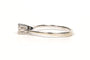 Bague 49 Solitaire - Bague en or blanc 18 carats et diamant taille brillant 0,11 ct 58 Facettes 21205