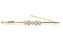 Broche Broche Art déco en or jaune et or blanc 18 carats sertie de diamants 58 Facettes 21514