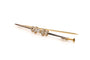 Broche Broche Art déco en or jaune et or blanc 18 carats sertie de diamants 58 Facettes 21514