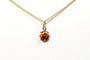 Pendentif Pendentif années 70 en or jaune 18 carats et émail 58 Facettes 21640