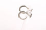 Boucles d'oreilles Boucles d'oreilles contemporaines en or blanc 18 carats et diamants 58 Facettes 21639