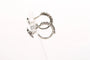 Boucles d'oreilles Boucles d'oreilles contemporaines en or blanc 18 carats et diamants 58 Facettes 21639