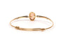 Bracelet Style Wolfers - Bracelet Art nouveau en or jaune 18 carats, opale et diamants 58 Facettes 21497