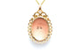 Pendentif Pendentif Art déco en or jaune 18 carats serti d’émail 58 Facettes 22934